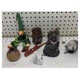 Mixed Collection of Sculptural Figures