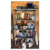 Garage Shelf & Contents