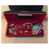 Vanity Box Pins, Cuff Links & More