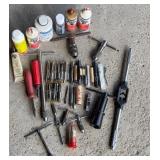 Taps & T handles, & Cutting Oils