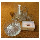 Group of Glass Vases & More