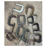 Group of C Clamps