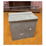 Vintage Galvanized Cooler