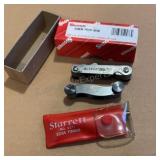 Starrett Edge Finder & Screw Pitch Gauge