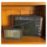 Digital Alarm Clock & GE Radio