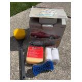 Car Polisher, Brushes & Bonnets