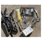 Assorted garage tools