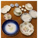 Assorted Decorative bowls, Teacups & more