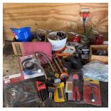 Contents of Garage Work Bench