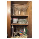 Cabinet of Bar Glasses