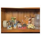 Shelf Lot of Figurines & More