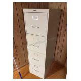 Metal 4 Drawer File Cabinet