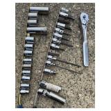 3/8 Drive Sockets & Craftsman Ratchet