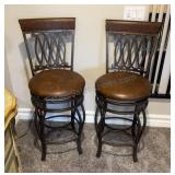 Metal Swiveling Stools 27 inch seat Height