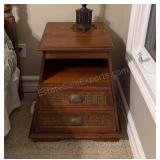 Night Stand & Lamp 24 inches tall