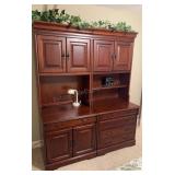 2 Piece Locking Desk / Cabinet 25x64x79 inches
