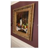 Framed Still life Painting Steven kimball 38x44