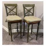 Matching pier one Bar Chairs 30 inch seat height