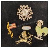 Assorted Brooches