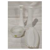 Vintage Anchor Hocking/Assorted Milk Glass Pieces
