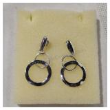 Sterling 925 Pierced Earrings
