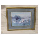 Framed Art Print 18x22