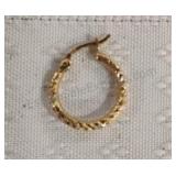 14kt Gold Small Hoop Earring/Scrap Gold