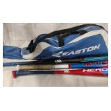 Baseball Bats with Baseball Bag