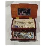 Jewelry Box w/Contents