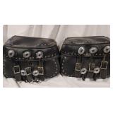 Motorcycle Saddlebags- middle strap on one clasp