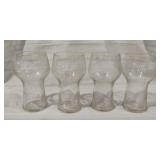 Vintage Pepsi Cola Drinking Glasses Set of 4