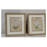 Pair of Framed Art Prints 16x14