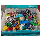 Tote Full of Assorted Legos