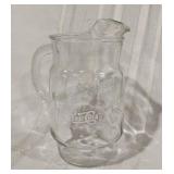 Vintage Pepsi Cola Glass Pitcher