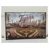 Detroit Tigers Canvas Art 24x36 - color streaking