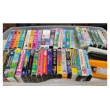 Assorted VHS Tapes