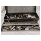 Metal Tool Box w/Contents