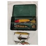 Pocket Tackle Box w/Fishing Lures