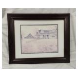 Framed Art Print 18x22