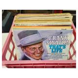 Crate of Assorted Records