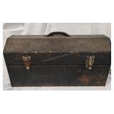 Large Metal Tool Box w/ Contents 12x24x10
