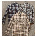 Vintage Fieldmaster Size Med Tall Flannels