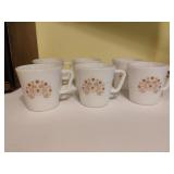 Vintage Pyrex Summer Impressions Ginger Mugs