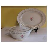 Royal Swirl Soup Tureen and Serving Plate