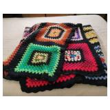 Vintage Crocheted Blanket 60x7ft - Has a few loose