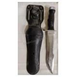 Sea Hawk Stainless Steel Knife with Sheath