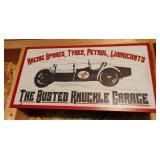 The Busted Knuckle Garage Metal Sign 9x16