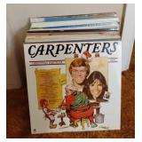 Stack of Assorted Records/LPs