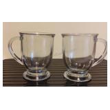 Pair of Anchor Hocking Glass Mugs