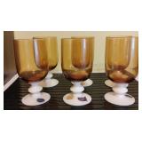 Vintage Imperial Glass Ice Tea Glasses-Set of 6